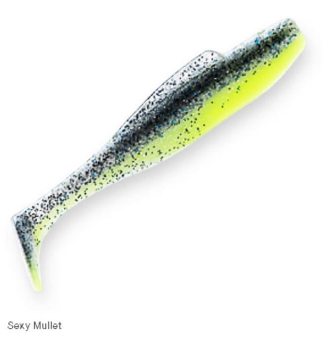 Zman Zacht kunstaas Diezel MinnowZ 4 Inch 5/Pack Sexy Mullet (5247) white