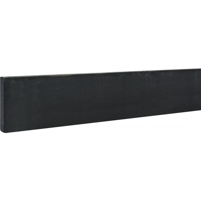Intergard Betonplaat hout beton schutting antraciet 184x25x3,5cm