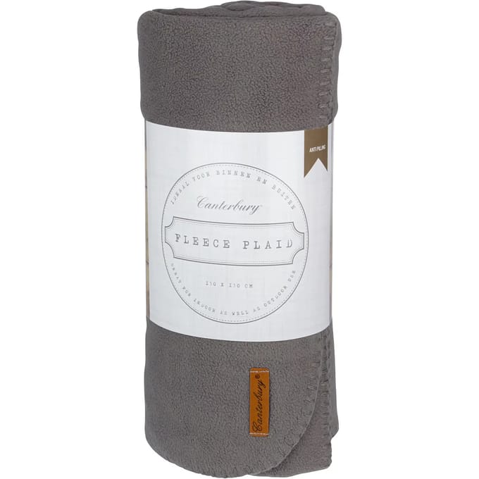 Plaid in geruite fleece Canterbury Bergen-280