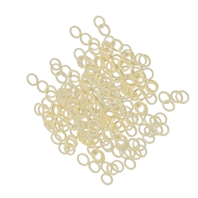 5000 Stuks 14 Inch Orthodontische Elastische Rubber Banden 3.5Oz Kleine Elastiekjes voor Beugels Orthodontie beige
