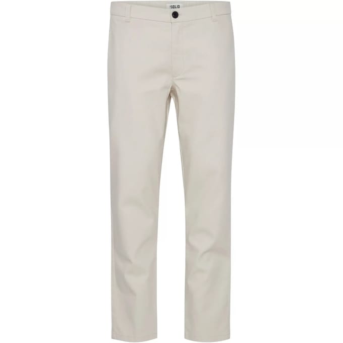 Broek Solid Filip Structure Elas.