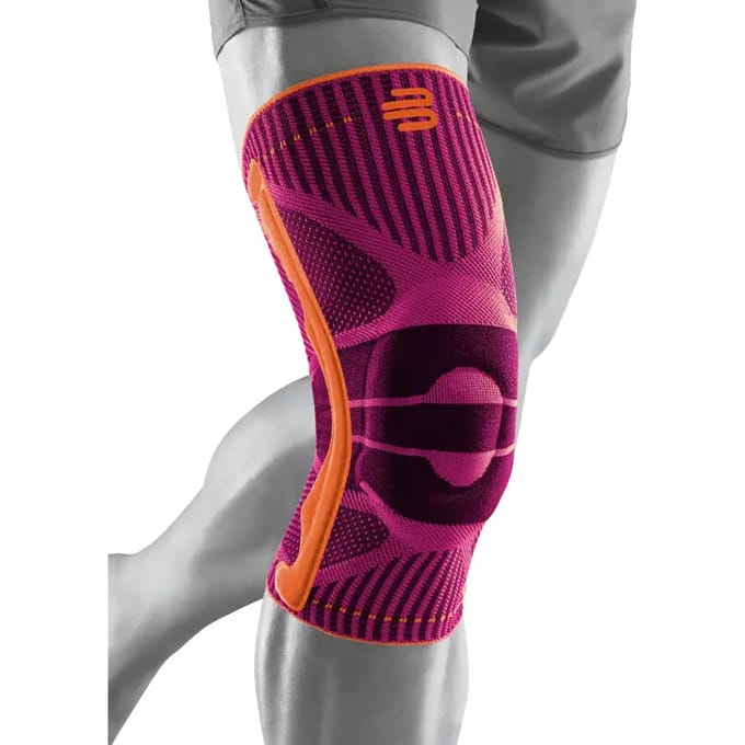 Bauerfeind Sports Knee Support Kniebandage-Berry,Pink