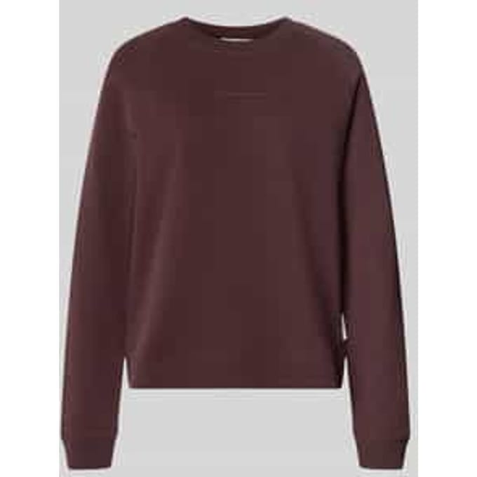 regular fit sweatshirt van puur katoen