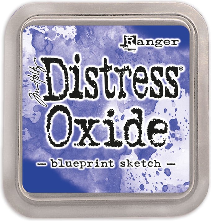 Tim Holtz - Ranger Distress Oxide - blueprint sketch - TDO55822