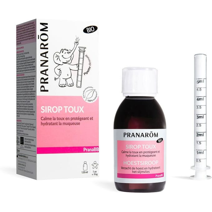 Pranarom - Baby hoestsiroop - Bio - 120 ml