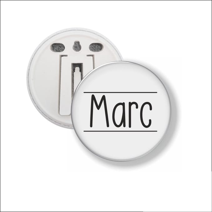 Button Met Clip 58 MM - Marc