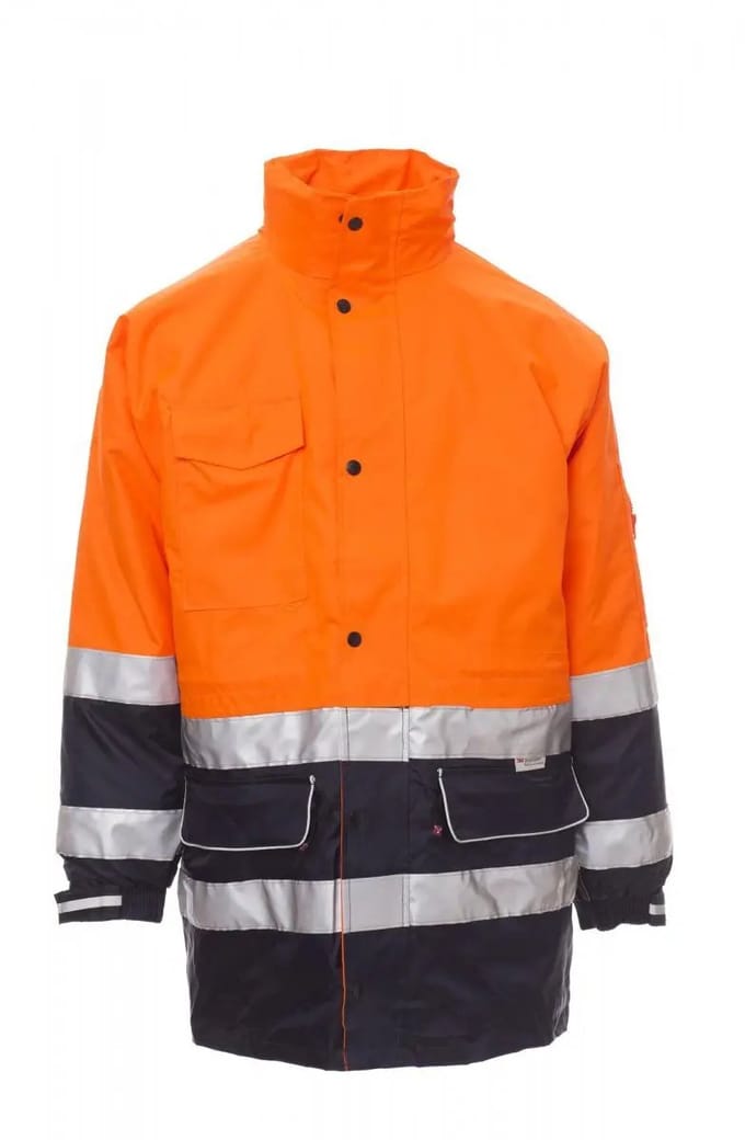 Payper Security - fluorescent orange/navy blue - XL
