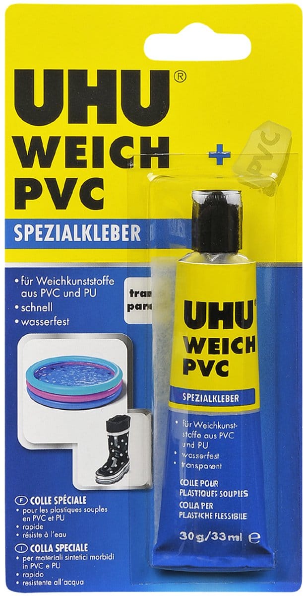 UHU Lijm voor zachte PVC, 30 g tube