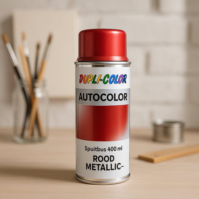 Dupli-Color - autoreparatielak - AutoColor - 400 ml - rood metallic acryllak