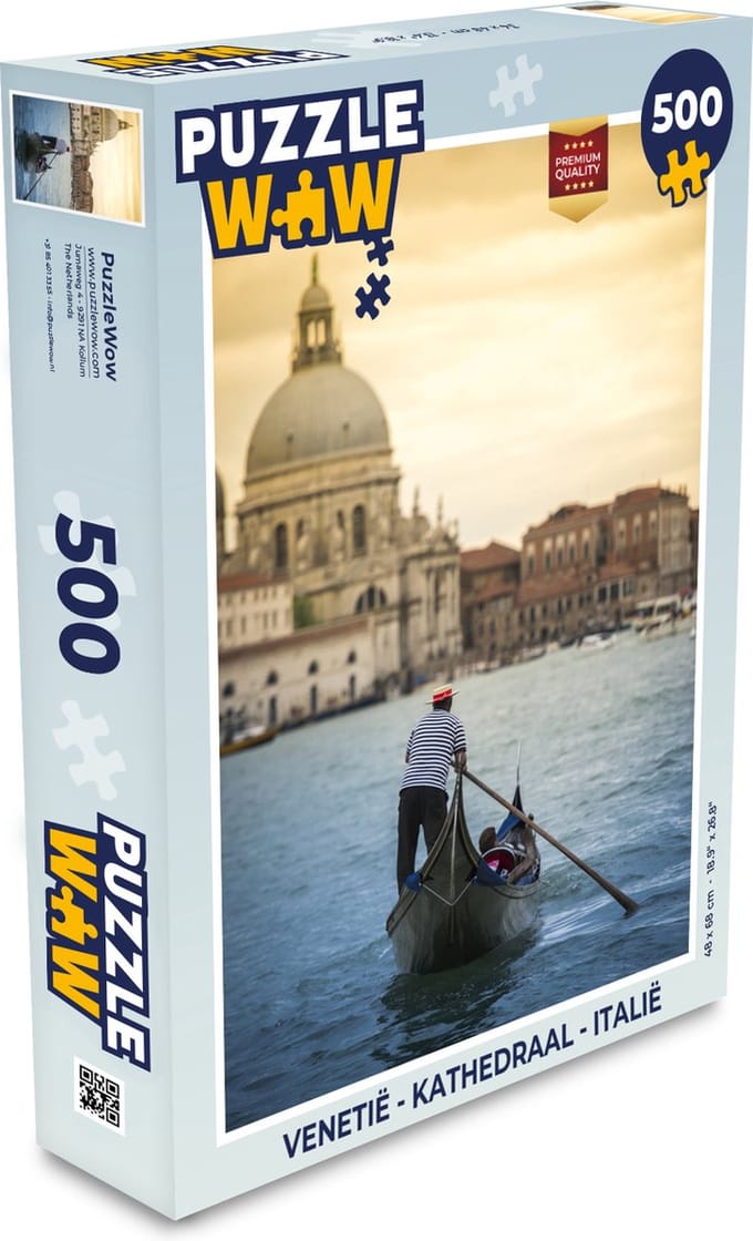 Puzzel Venetië - Kathedraal - Italië - Legpuzzel - Puzzel 500 stukjes