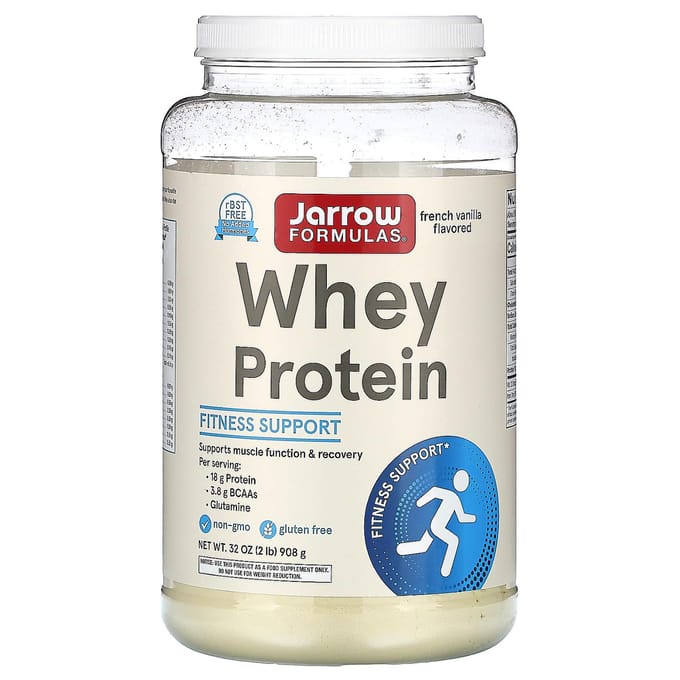 Jarrow Formulas, Wei-eiwit, Franse Vanille, 2 lbs (908 g)