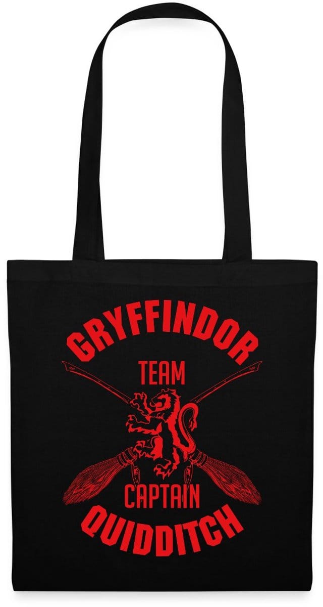Harry Potter Gryffindor Quidditch Tas Van Stof Schoudertas