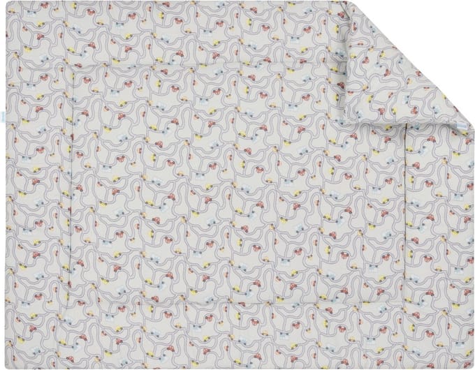 BINK Bedding Boxkleed Traffic grey (tweeling) 71 x 122 cm