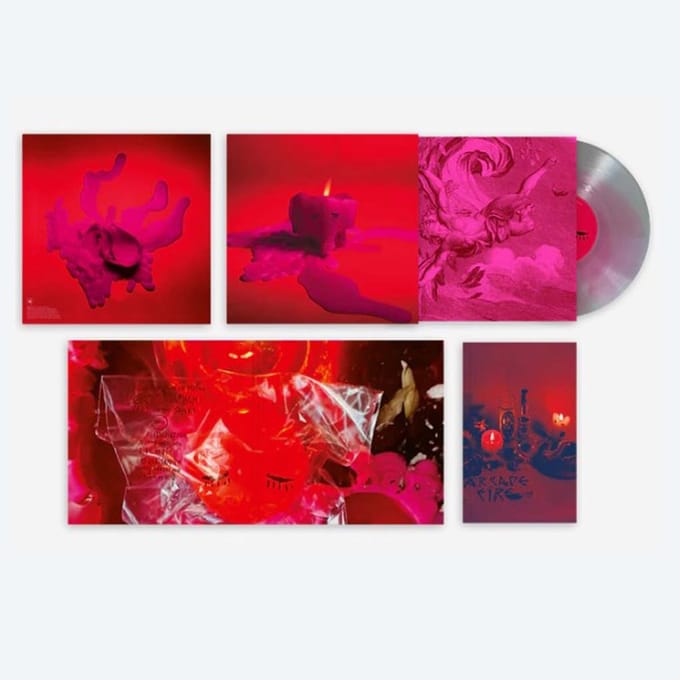 Arcade Fire - Pink Elephant (Clear with Pink Vinyl)