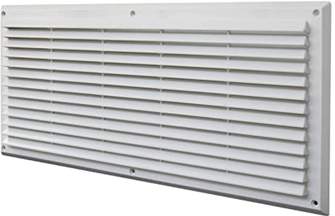 Rechthoekig Ventilatierooster Kunststof - 500 x 227 mm