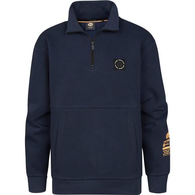 Petrol Industries - Jongens Half-zip trui Hermosillo - Blauw