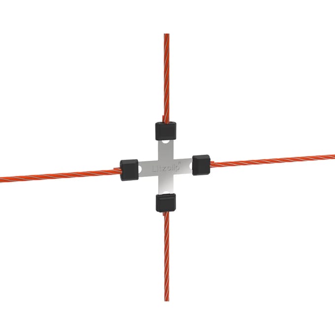 Reparatieset van 8 connectoren Kerbl Litzclip (x6)