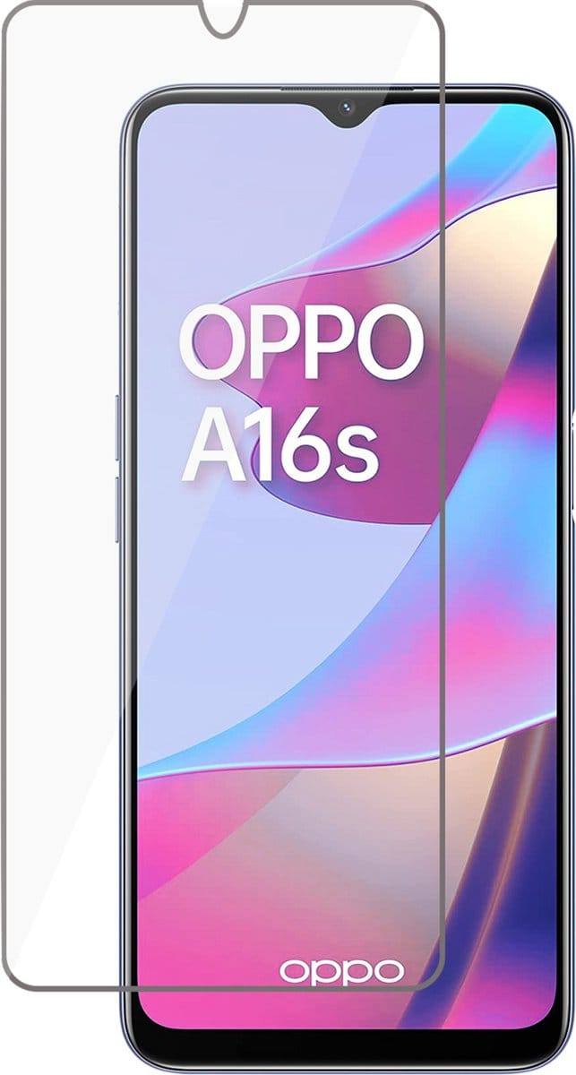 Screenprotector geschikt voor Oppo A16 / A16s Glas - Beschermglas Screen Protector Glas - 3 stuks