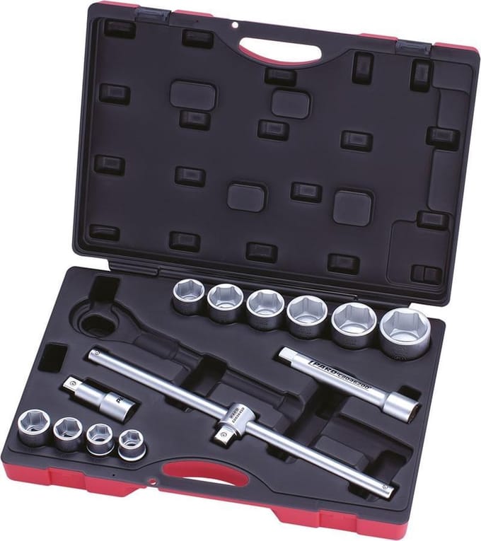 3/4'' Dopsleutelset, 14-delig