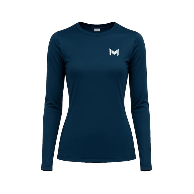 Dames-T-shirt met lange mouwen Mouratoglou Apparel
