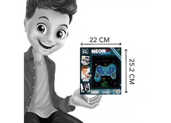 Buki - Neonframe - Thema Gamepad - Knutselen - hobby