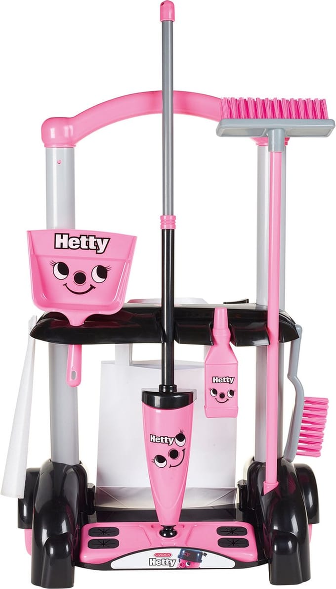 Casdon Hetty Schoonmaaktrolley - Speelgoedschoonmaakset