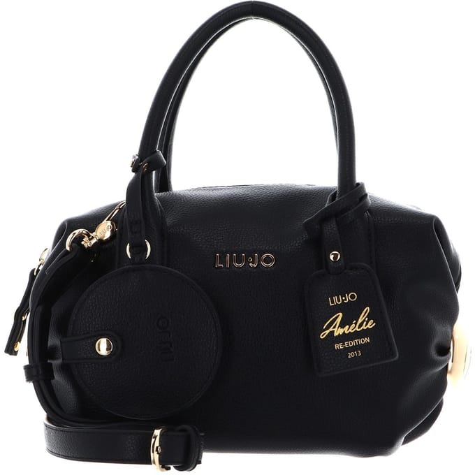 LIU JO schoudertas Amelie ECS Bowler Bag Nero zwart