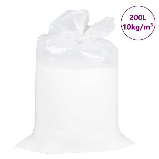 vidaXL - Zitzakvulling - EPS - 200 - L - wit - 10 - kg/m³