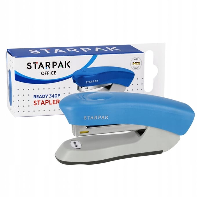 Starpak Blauwe Nietmachine No. 10 - Compact & Stijlvol