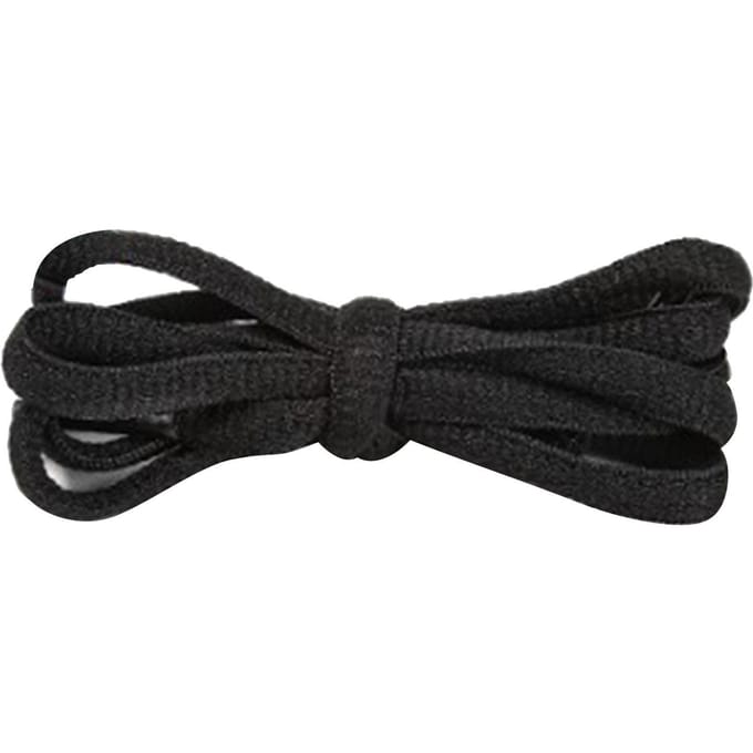 1 paar zwarte veters van 1,2 m lang, zwarte platte veters voor sport- en hardloopschoenen en casual schoenen black
