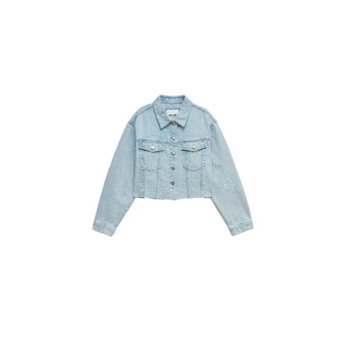 Jeansjas met jacquard dames Salsa Jeans