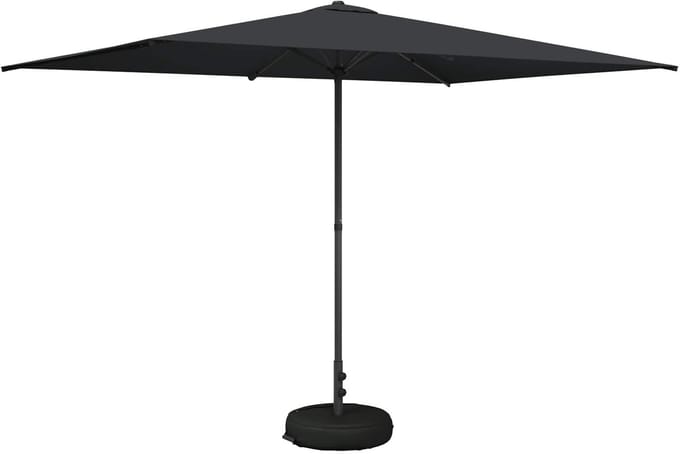 vidaXL - Tuinparasol - met - voet - Rechthoekig - 2 - x - 3 - m - Polyester