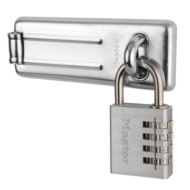 MasterLock Overvalslot met aluminium cijferslot - 7640704EURD