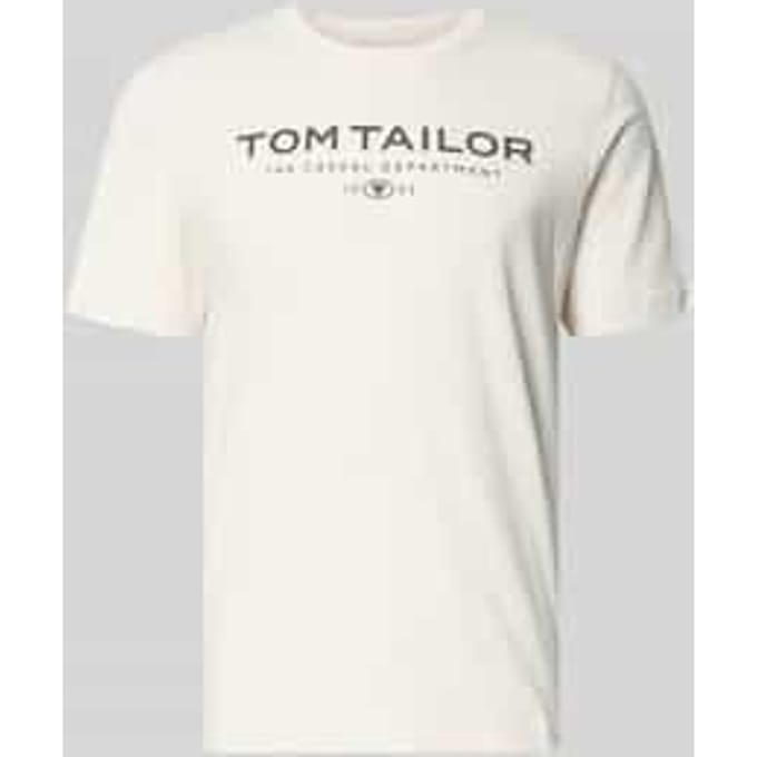 Regular fit T-shirt van puur katoen