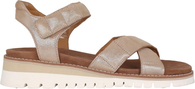 Ara Kent - dames sandaal - beige - maat 43 (EU) 9 (UK)