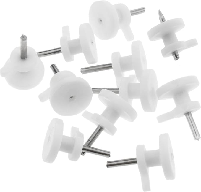 PrimeMatik - Wandhaken voor hangende frames frames spiegels 10 eenheden