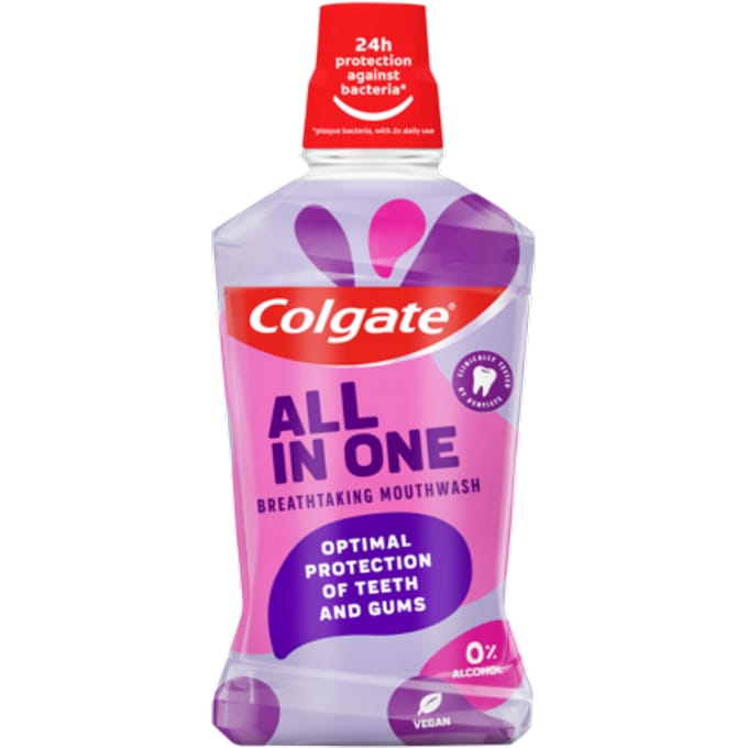 Colgate adembenemend alles-in-Ã©Ã©n mondwater - 500ml