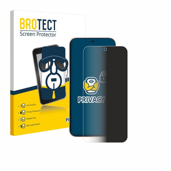 BROTECT - privacy screenprotector voor Oppo Reno 15 Pro - Folie Beschermfolie Blauwlichtfilter