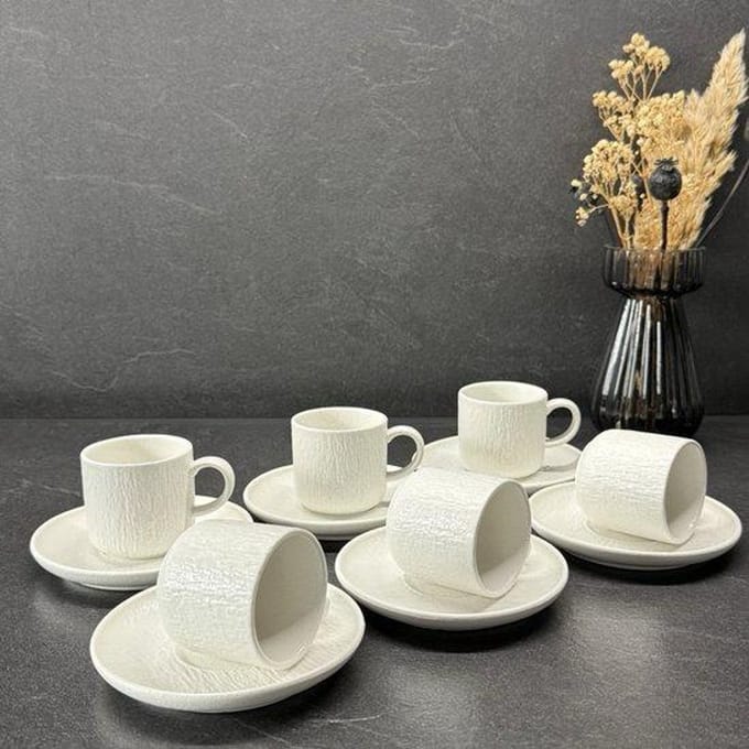 Bavary Middle Ages Turkse Koffie - Espresso - Lungo - Kopjes - 12-delig