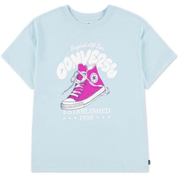 T-Shirt Converse Cnvg Sneaker Graphic Bf Tee - Fashion Wear - Kinderen