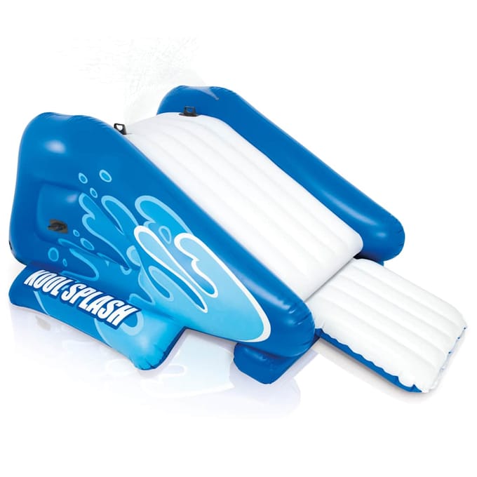 INTEX Waterglijbaan opblaasbaar Kool Splash blauw