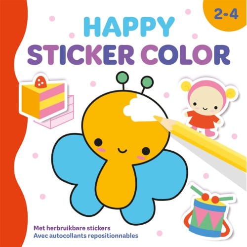 Deltas Happy Sticker Color (2-4 j.) Stickeralbums