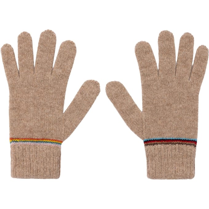 Paul Smith Men Glove Sig Block Strpe Tan Taglia: OS | Sciarpe Outlet | Uomo