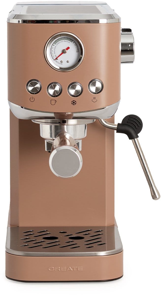 CREATE - Espressomachine met functie voor koude koffie - 20 bar - Mokka - THERA CLASSIC COMPACT COLD BREW