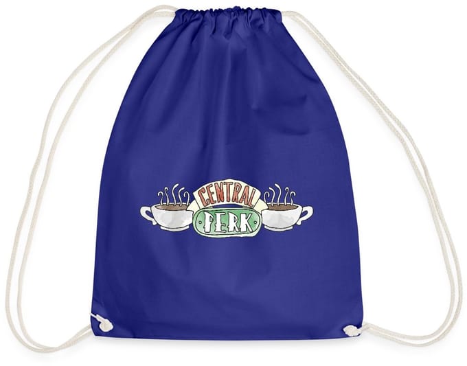 Friends Central Perk Logo Sketch Gymtas