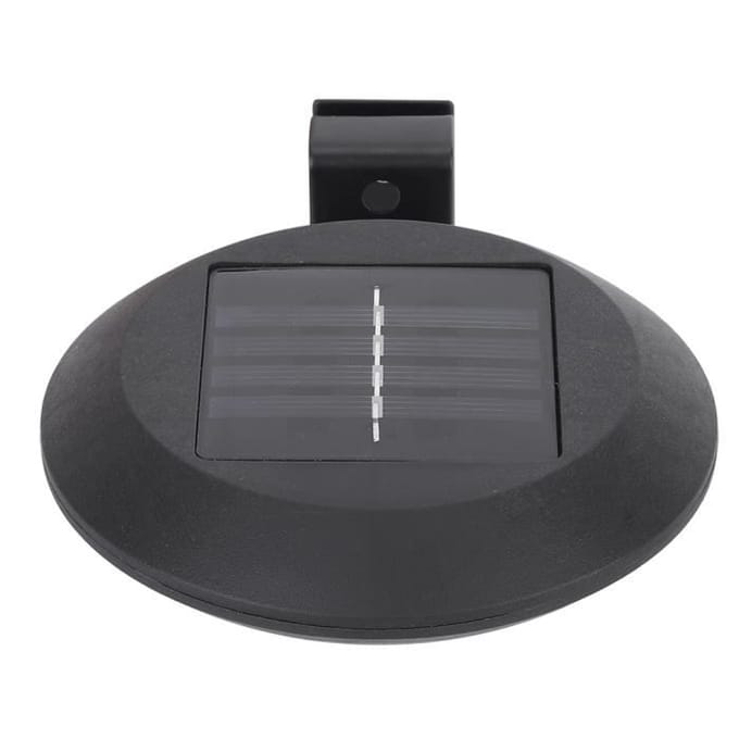 Lampe de clôture solaire HURRISE - 9LED - imperméable - installation facile