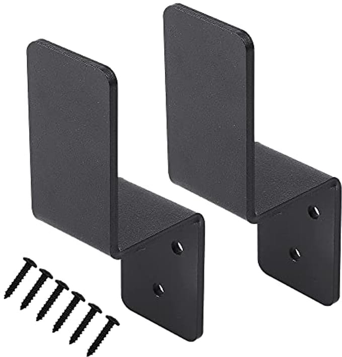 Deurbarricadebeugels voor 2x4 Hout - Veiligheidsoplossing voor Deuren (2 Stuks)