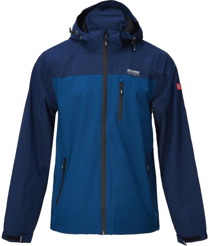 Nordberg David Heren Softshell Ms07101-nd - Kleur Blauw - Maat M