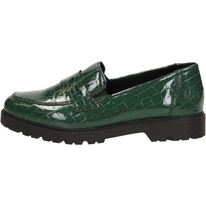 Rieker Instappers - Dames - Groen