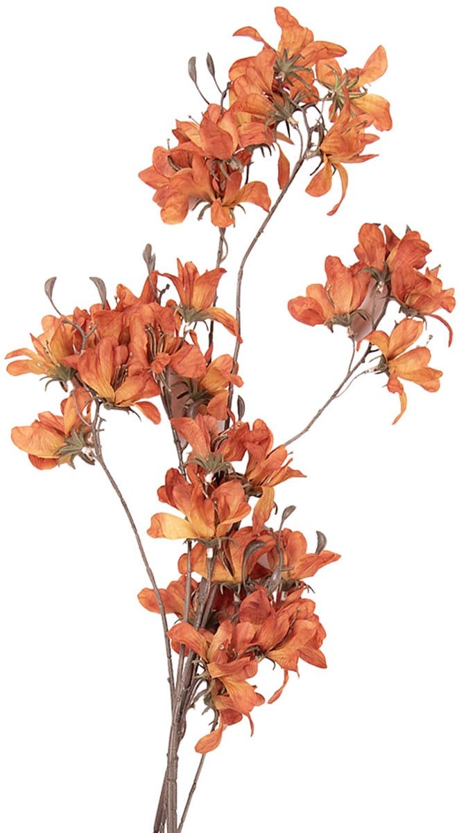 Clayre & Eef Kunstbloem 120 cm Oranje Kunststof